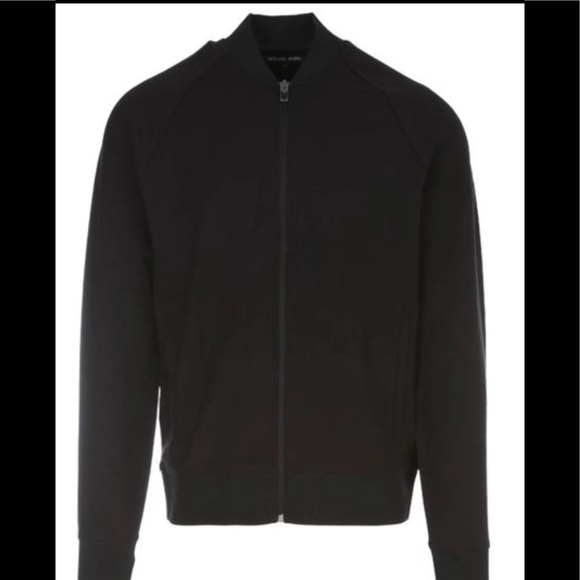 Michael Kors Other - Authentic Men's MICHAEL KORS ZIP-UP BOMBER JACKET (Black) Size Medium